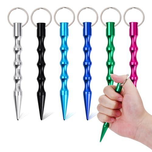 Dokeno 6 Pezzi Bastone Autodifesa Kubotan: Protezione Discreta ed Efficace