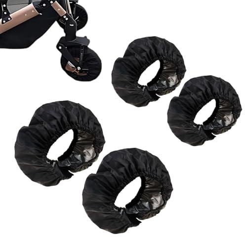 Yuaiosn 4 Pezzi Copriruota per Passeggino