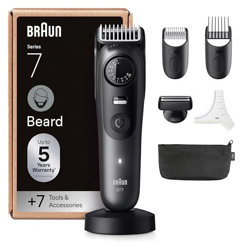 Braun Series 7 BT7525 Regolabarba Uomo, Rasoio Elettrico Barba