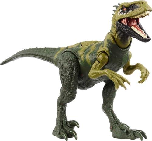 Jurassic World Giocattolo di dinosauro, atrociratore, morso d'attacco, per bambini dai 4 anni in su