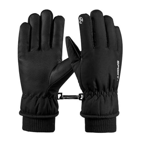 KEYRI Guanti da Neve Impermeabili Touchscreen Uomo Donna