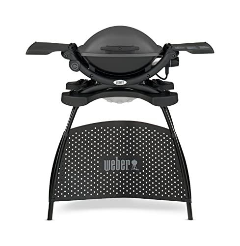 Weber Q1400 BBQ Elettrico con Supporto - Grigio Scuro