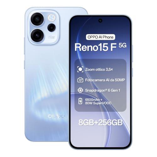 OPPO Smartphone Reno15F 5G, 8 GB di RAM + 256 GB di memoria