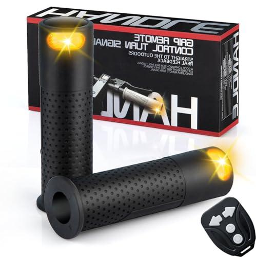 E Scooter Indicatore di direzione, maniglia per scooter, indicatore di luce con telecomando ricaricabile con Xiaomi M365/Pro/Pro2/1S Ninebot Max G30/G30D Scooter Handle Grip