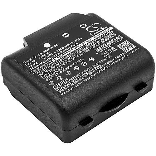 Batteria di Ricambio Compatibile con Radiocomandi IMET BE3600, BE5500, Serie M550