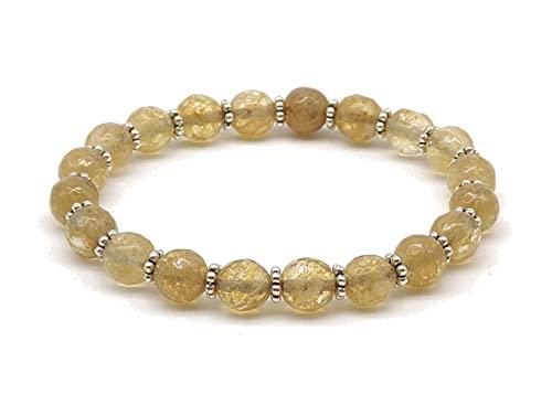 Bracciale Quarzo Citrino Donna - Energia Solare al Polso