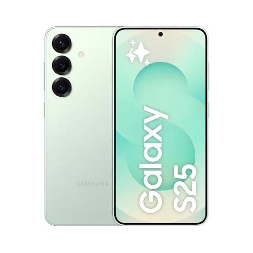 Samsung Galaxy S25 Smartphone AI, 3 anni di Garanzia del produttore, Display 6.2'' FHD+ Dynamic AMOLED 2X, Fotocamera 50MP, RAM 12GB, 256GB, 4.000 mAh, Mint [Versione italiana]