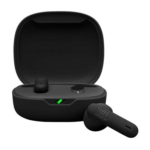 JBL Wave Flex 2 Auricolari Bluetooth True Wireless con 40 Ore di Autonomia, Pure Bass, Smart Ambient, Resistenti ad Acqua e Polvere IP54, Connessione Multipoint, Design Aperto a Stick, Nero