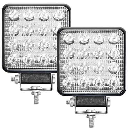 Fari LED per Trattore 12V/24V, 48W, 6500K, Coppia