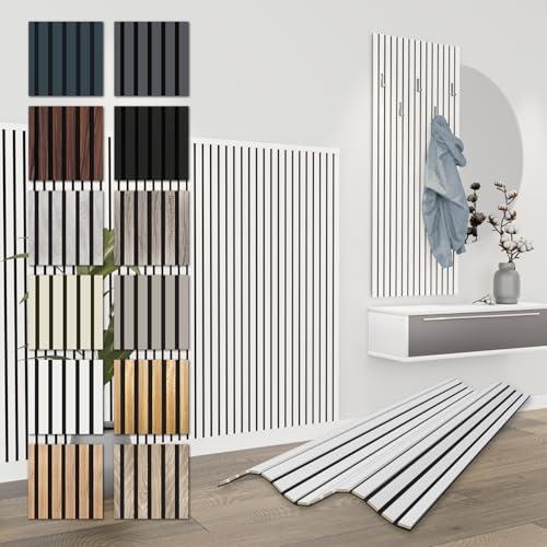 HEXIM Pannello Acustico a Lamelle Flessibile White - APH11 (138,5x60cm)