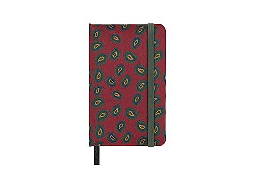 Moleskine Taccuino Silk Bordeaux Extra Small