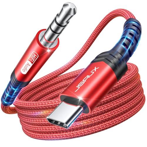 JSAUX Cavo USB-C a Jack 3.5mm (1m) - Audio Hi-Res per i Tuoi Dispositivi