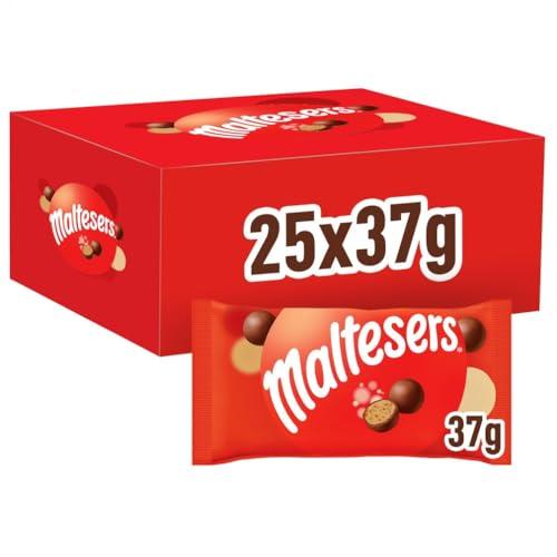 Maltesers Croccanti Palline al Malto Ricoperte di Cioccolato al Latte (25 x 37g)