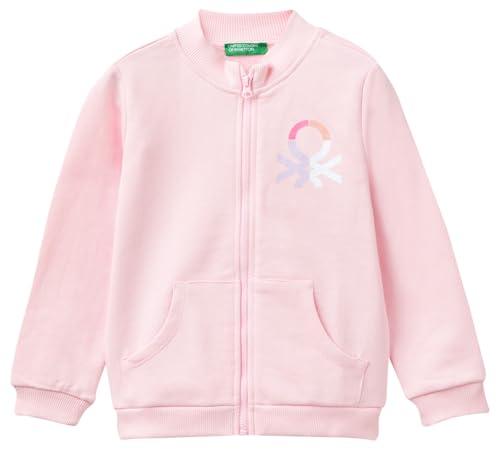 United Colors of Benetton Giacca Felpa Donna con Glitter