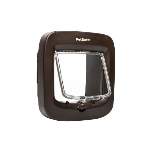 PetSafe Porta per Gatti Attivata da Microchip (Marrone)