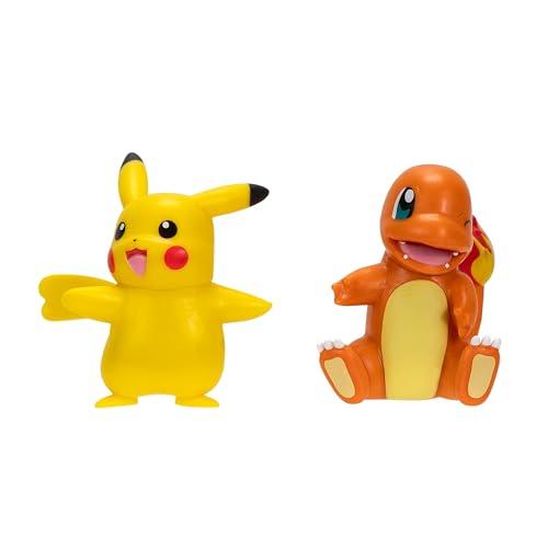 Pokémon Battle Figure First Partner 2-Pack - Charmander e Pikachu