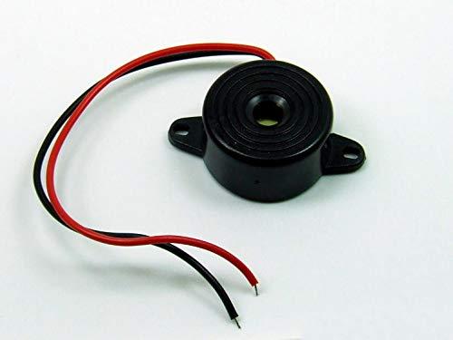 POPESQ® Buzzer Piezoelettrico con Generatore di Frequenza 5V-12V