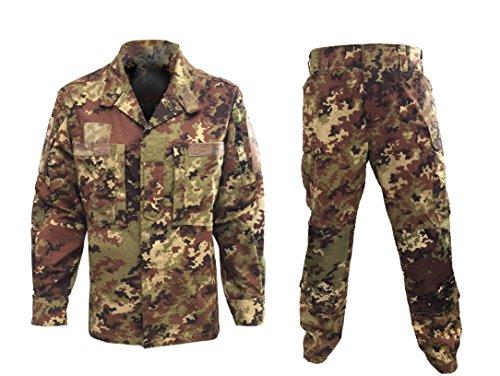 ALGI Completo Uniforme Mimetico da Combattimento Antistrappo Vegetato