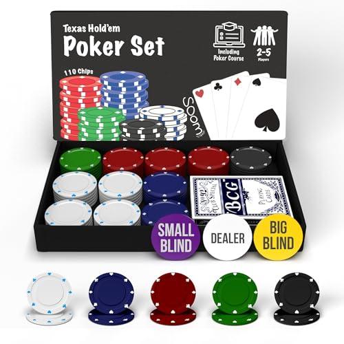 Soom Games - Set Poker per 2-5 Giocatori