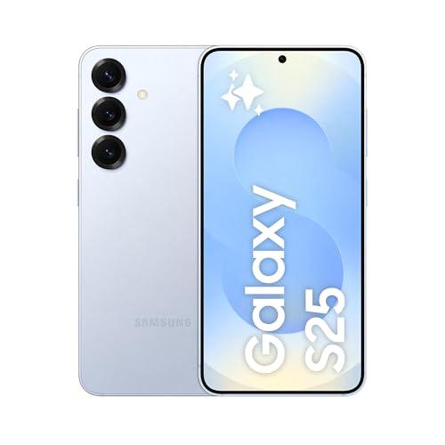 Samsung Galaxy S25 Smartphone AI, 3 anni di Garanzia del produttore, Display 6.2'' FHD+ Dynamic AMOLED 2X, Fotocamera 50MP, RAM 12GB, 256GB, 4.000 mAh, Icyblue [Versione italiana]