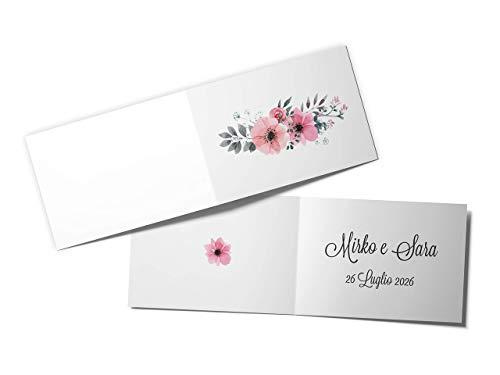 Bigliettini Bomboniera Confetti - Decorazioni Floreali per Ogni Occasione