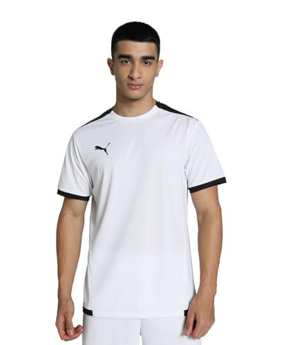 Puma teamLIGA Jersey, Puma White-Puma Black, M