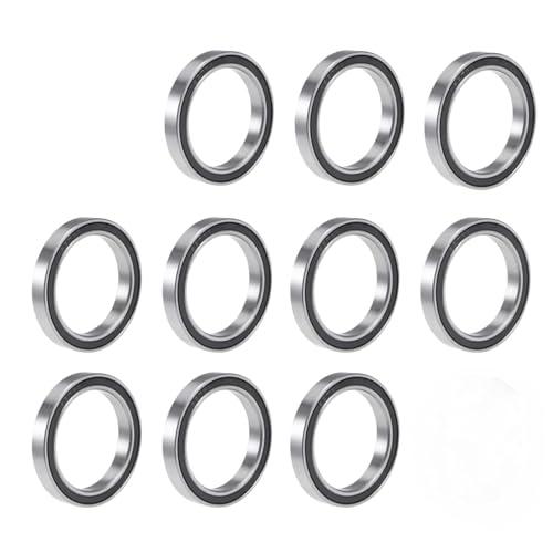 TUZUK 10 Pezzi Cuscinetti a Sfera Stagni 6802-2RS