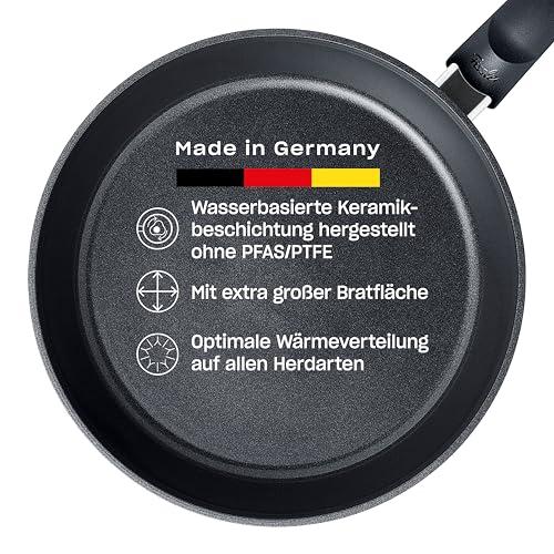 Fissler Ceratal Classic Orbit Black Padella in Alluminio 28 cm