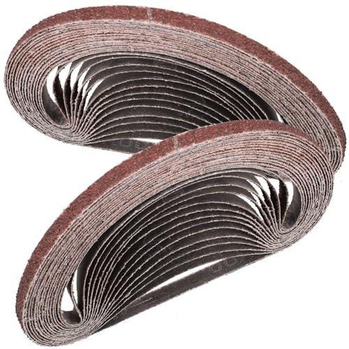 STEBRUAM Nastri Abrasivi 9 x 533 mm, 30 Pezzi, Grana 40