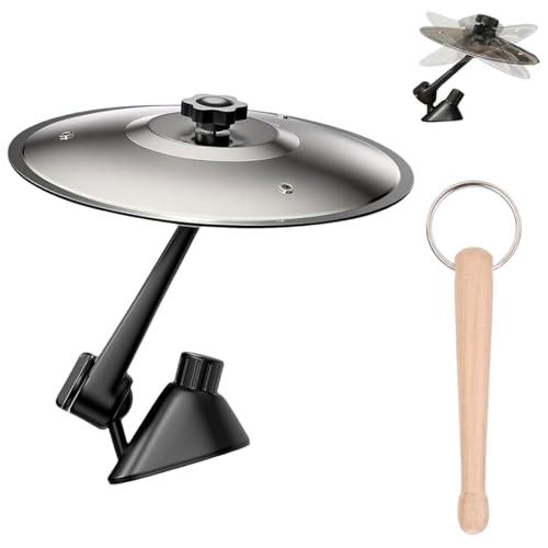 OIXYAZ Piatto Batteria per Auto - Argento