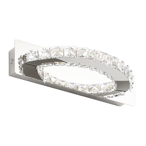 YHTlaeh Lampada da Specchio LED 10W, 720 Lumen, 4000K, IP44