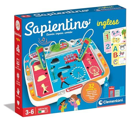Clementoni Sapientino Inglese - Gioco Educativo Elettronico Parlante Bambini 3 Anni