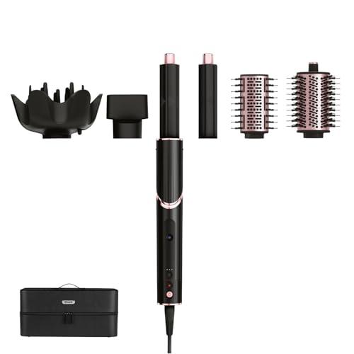 Shark FlexStyle HD440EU - Styler e Asciugacapelli 5 in 1 Nero/Oro Rosa
