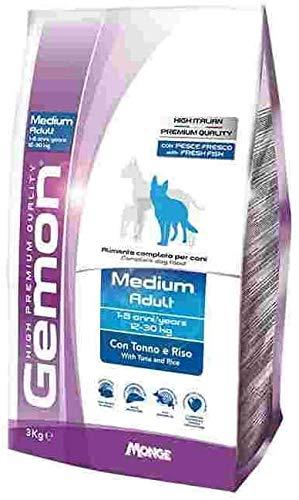 Gemon Medium Adult Tonno con Riso - Offerta Speciale 15kg + 1kg Omaggio