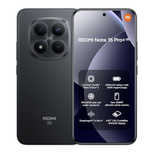 Xiaomi Redmi Note 13 Pro+ 5G (8+256GB) Nero Midnight Black - Senza Alimentatore