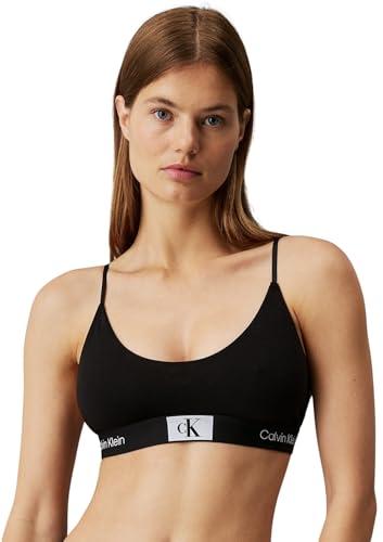 Calvin Klein Unlined Bralette 000QF7216E Nero