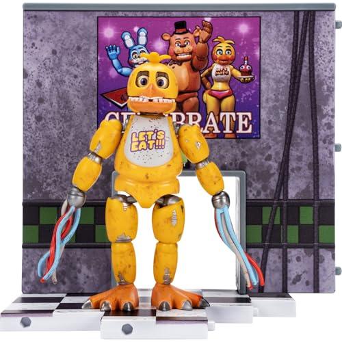 Jazwares Five Nights at Freddy's Withered Chica - Statuetta da ufficio, 12,7 cm