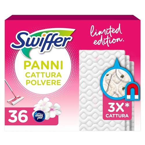 Swiffer Panni Cattura Polvere Dry, Giga Formato, 36 panni