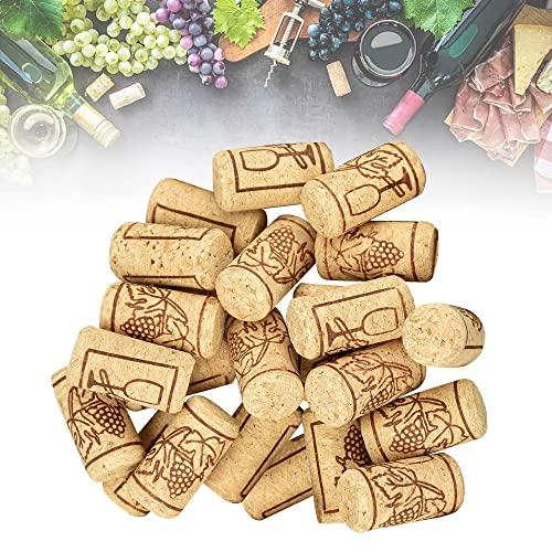 Skytowards - Set da 100 Tappi in Sughero Conico Naturale per Vino, Artigianato e Decorazioni
