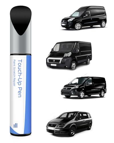 PARTS4EV Vernice per ritocchi Fiat 632 Nero Metallizzato/Nero Metallizzato