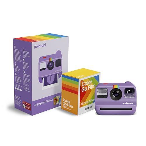 Polaroid Go Gen 2 Purple + Color Film Bundle (16 Foto)