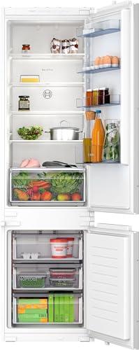 Bosch KIN965SE0 Serie 2, Frigorifero combinato da incasso, NoFrost, MultiBox XXL, Luce LED, Allarme, Cerniera a traino, 193.5x54.1 cm