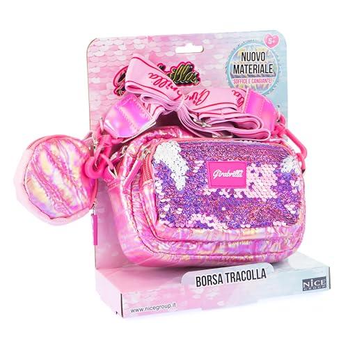 Girabrilla Puffer Borsa Pochette Magenta