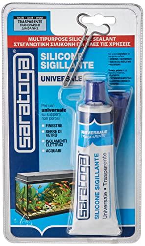 SARATOGA Silicone Universale Antimuffa Trasparente 60 ml