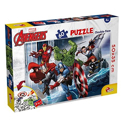 Lisciani Giochi Marvel Puzzle DF plus 60 Avengers, 99696