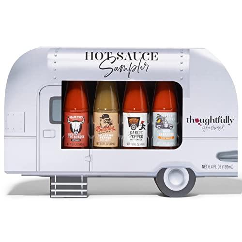 Thoughtfully Gourmet, Set di 4 Salse Piccanti al Peperoncino