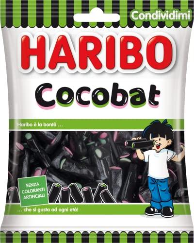 Haribo Cocobat, Caramelle Gommose Ripiene, Gusto Liquirizia, 265g