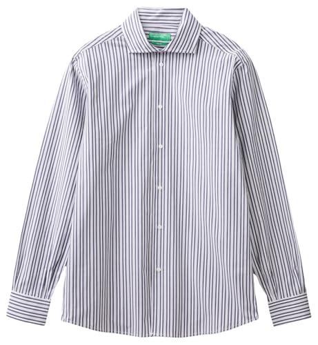 Camicia Uomo Slim Fit a Righe United Colors of Benetton