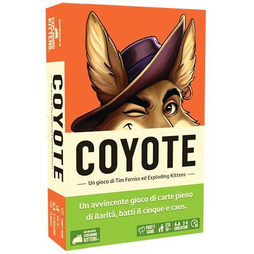 Asmodee Coyote, Gioco da Tavolo di Exploding Kittens