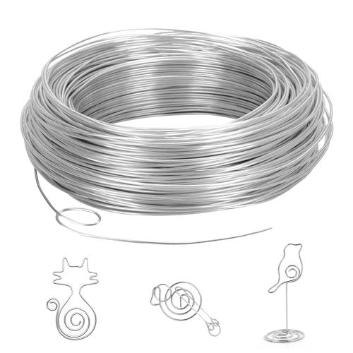 Filo di Alluminio Modellabile Romon, 1 mm x 30 m, per Gioielli e Artigianato